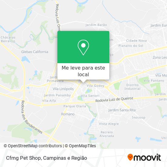 Cfmg Pet Shop mapa