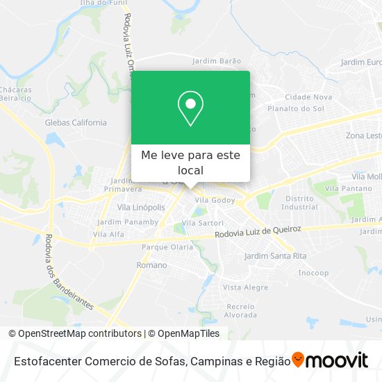 Estofacenter Comercio de Sofas mapa