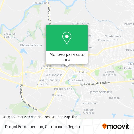 Drogal Farmaceutica mapa
