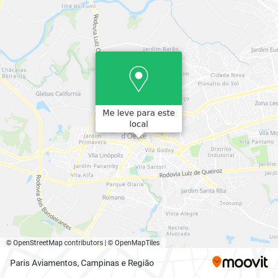 Paris Aviamentos mapa