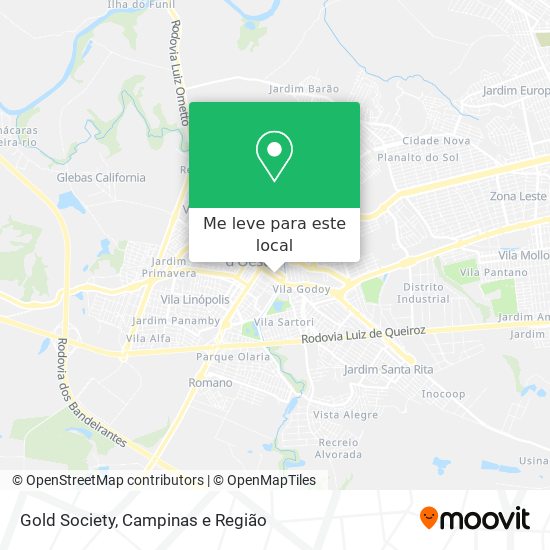 Gold Society mapa