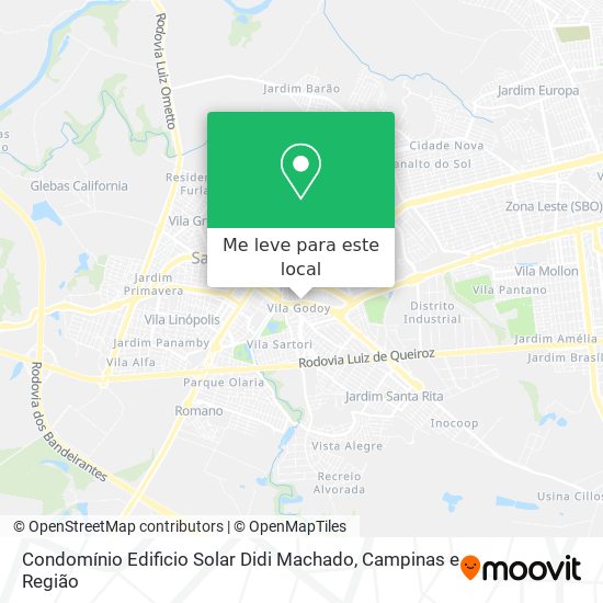 Condomínio Edificio Solar Didi Machado mapa