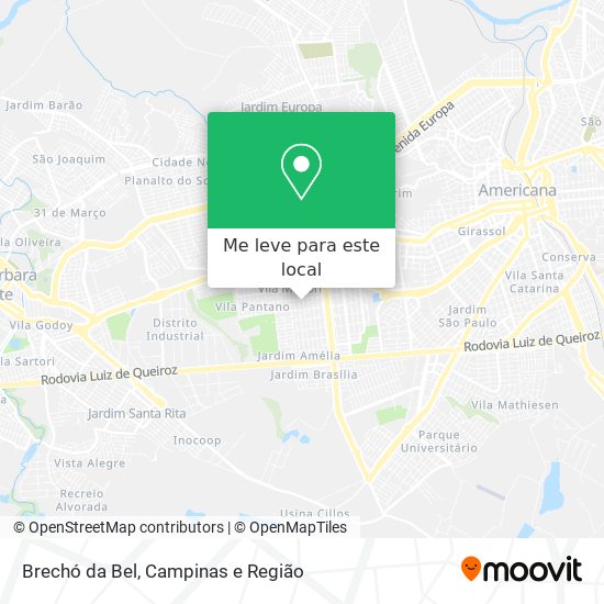 Brechó da Bel mapa