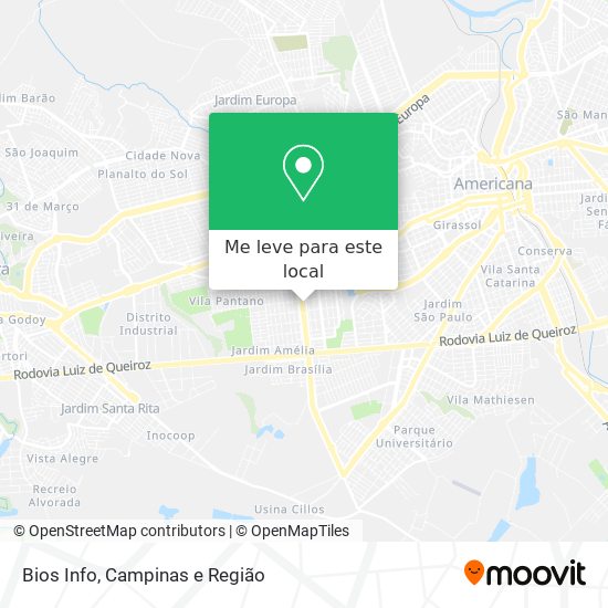 Bios Info mapa