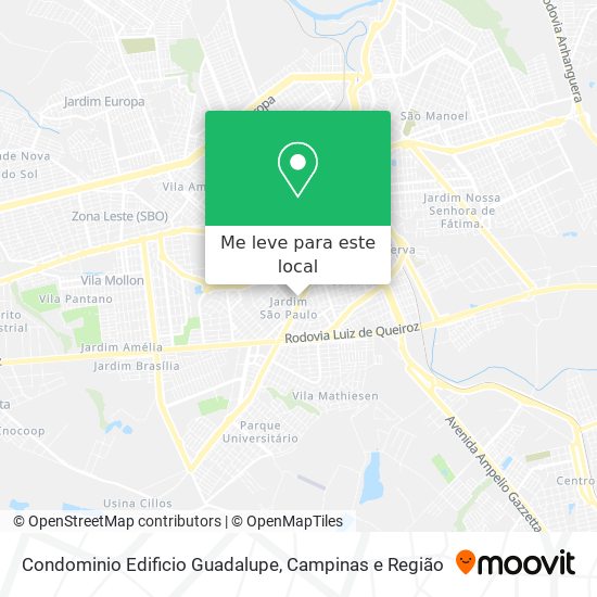 Condominio Edificio Guadalupe mapa
