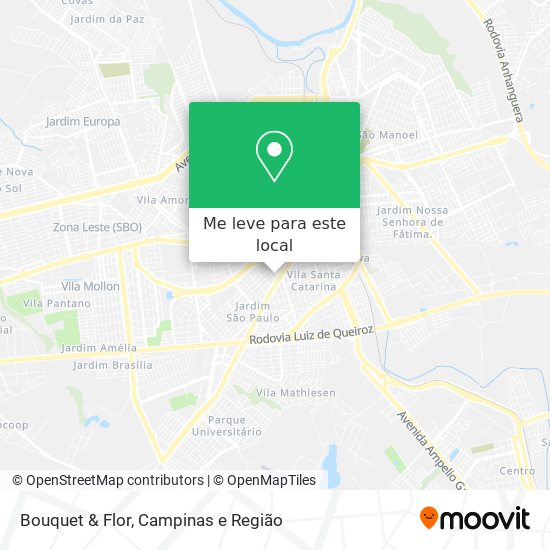 Bouquet & Flor mapa