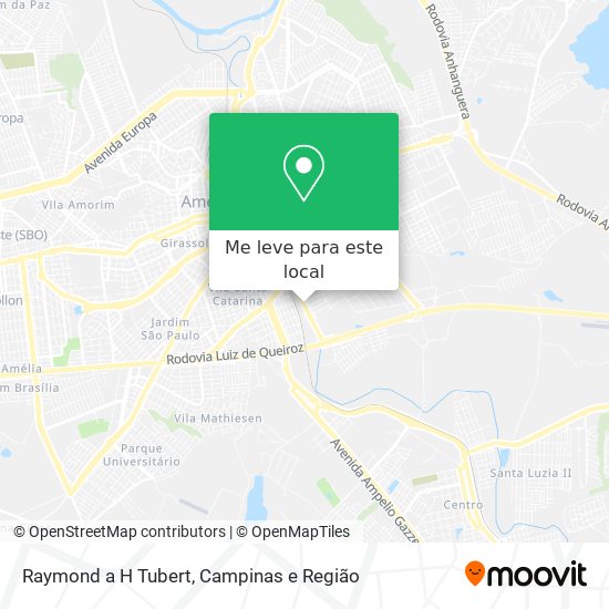 Raymond a H Tubert mapa