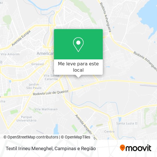 Textil Irineu Meneghel mapa