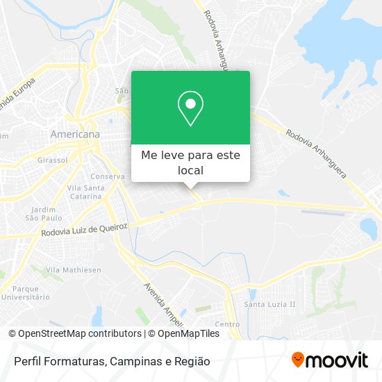 Perfil Formaturas mapa