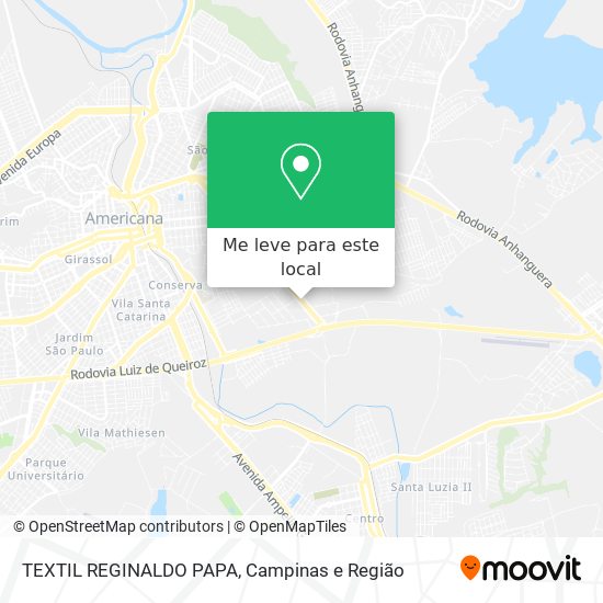 TEXTIL REGINALDO PAPA mapa