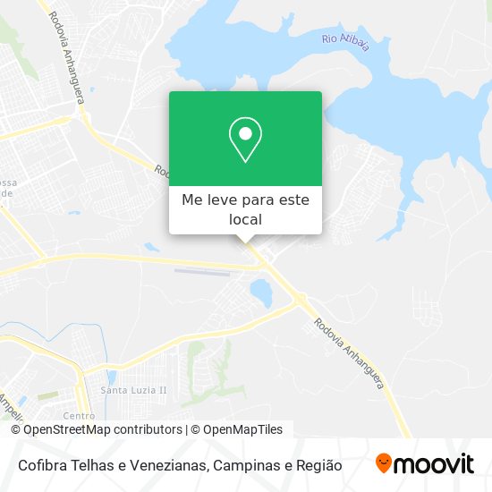Cofibra Telhas e Venezianas mapa