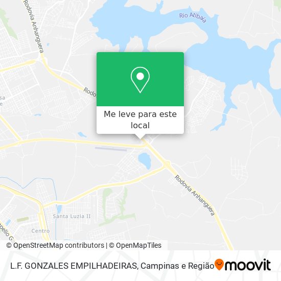 L.F. GONZALES EMPILHADEIRAS mapa