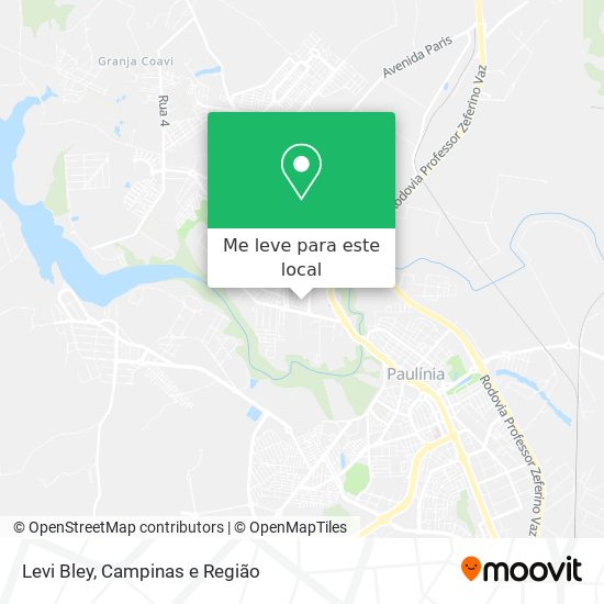 Levi Bley mapa