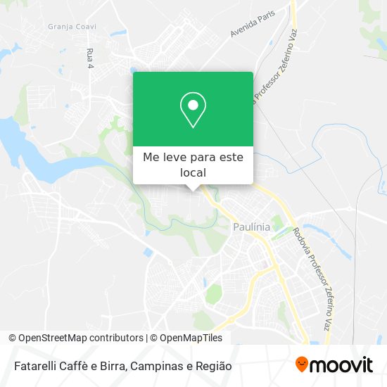 Fatarelli Caffè e Birra mapa