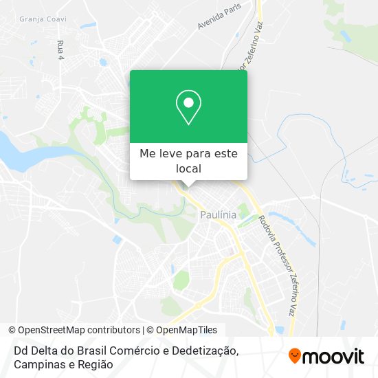 Dd Delta do Brasil Comércio e Dedetização mapa