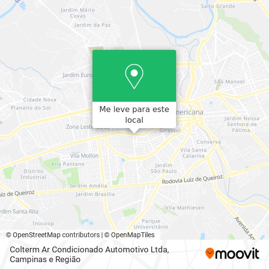 Colterm Ar Condicionado Automotivo Ltda mapa