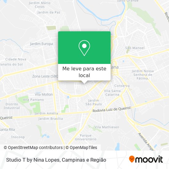 Studio T by Nina Lopes mapa