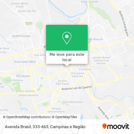 Avenida Brasil, 333-463 mapa