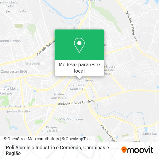 Poli Aluminio Industria e Comercio mapa