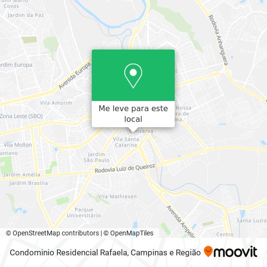 Condominio Residencial Rafaela mapa