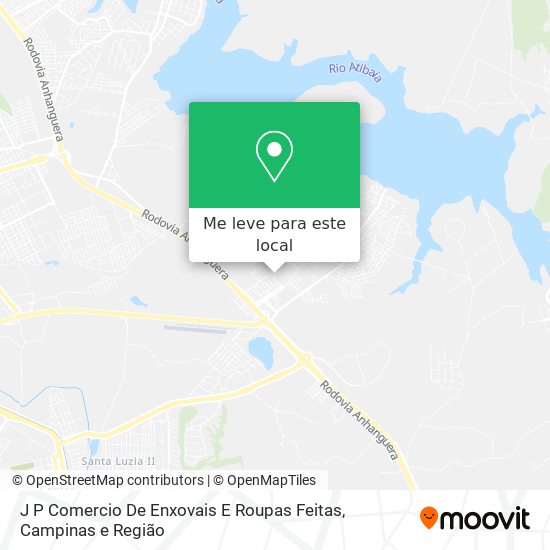 J P Comercio De Enxovais E Roupas Feitas mapa