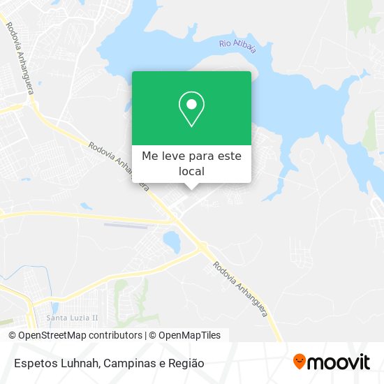 Espetos Luhnah mapa