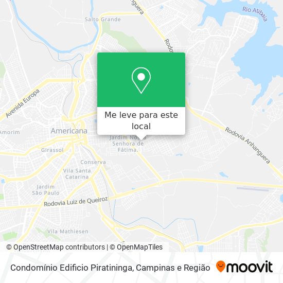 Condomínio Edificio Piratininga mapa