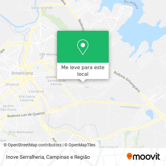 Inove Serralheria mapa