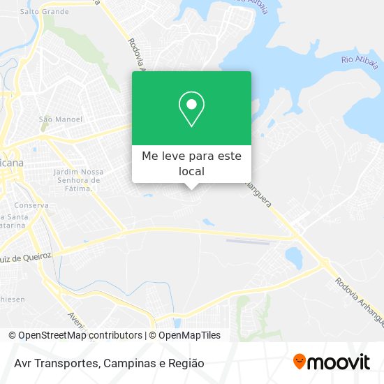 Avr Transportes mapa