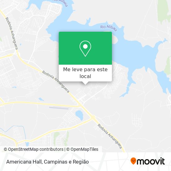 Americana Hall mapa