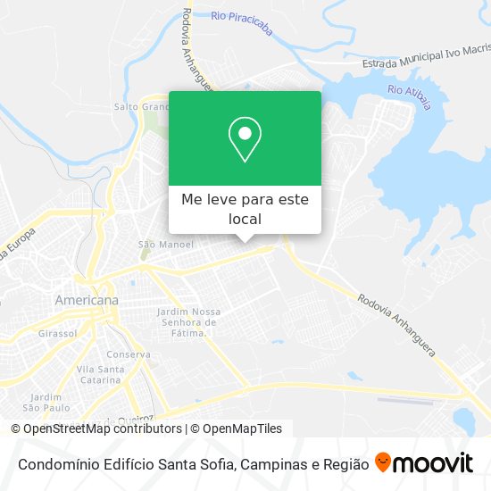 Condomínio Edifício Santa Sofia mapa