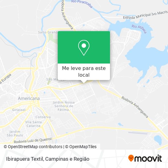Ibirapuera Textil mapa