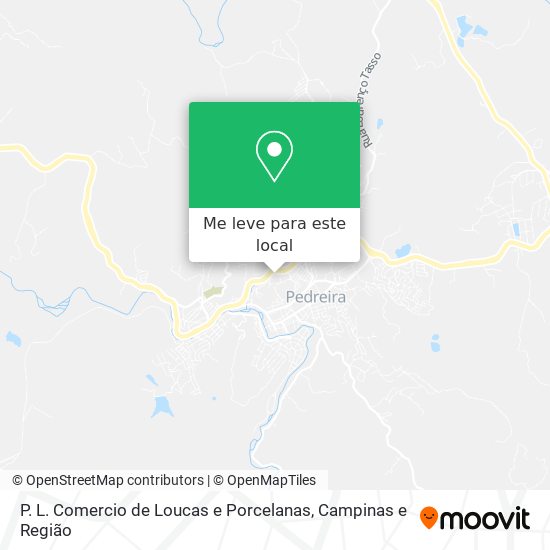 P. L. Comercio de Loucas e Porcelanas mapa