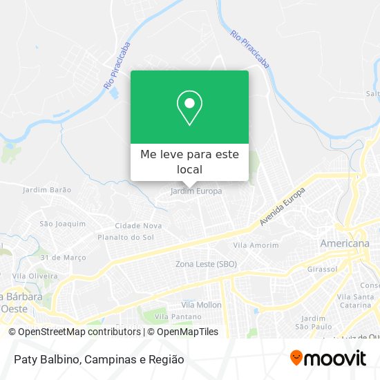 Paty Balbino mapa
