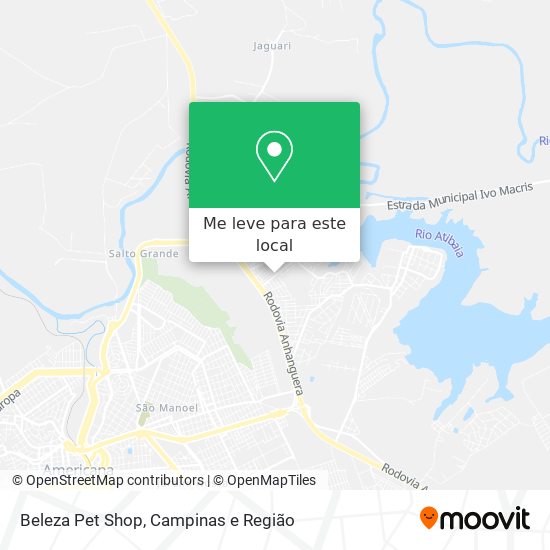 Beleza Pet Shop mapa
