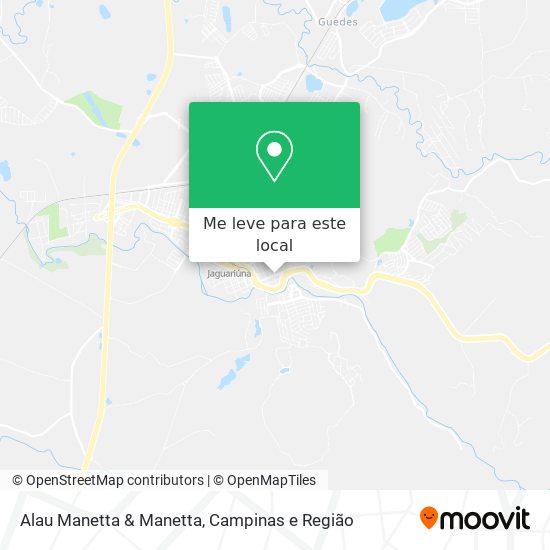 Alau Manetta & Manetta mapa
