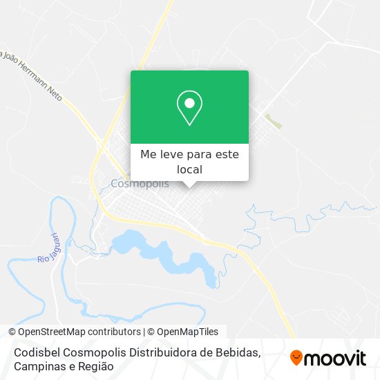 Codisbel Cosmopolis Distribuidora de Bebidas mapa