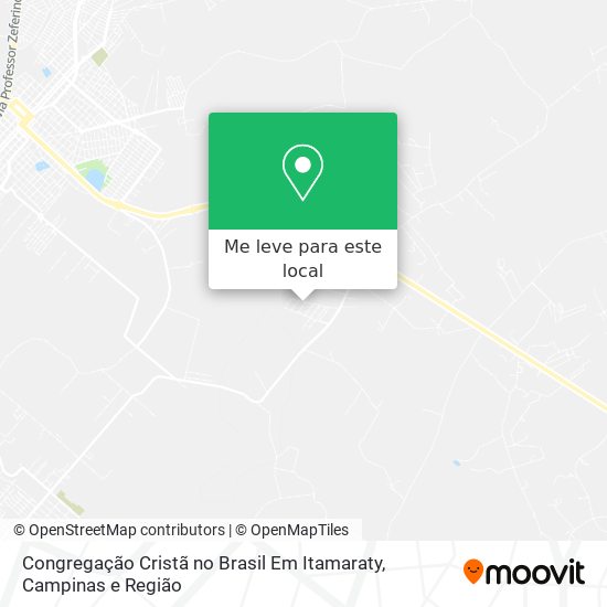 Congregação Cristã no Brasil Em Itamaraty mapa