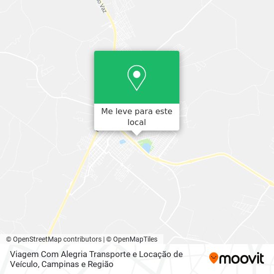 Viagem Com Alegria Transporte e Locação de Veículo mapa