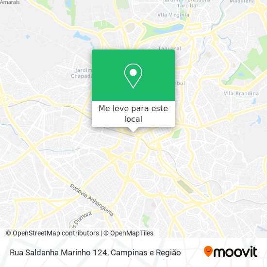 Rua Saldanha Marinho 124 mapa