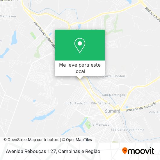 Avenida Rebouças 127 mapa