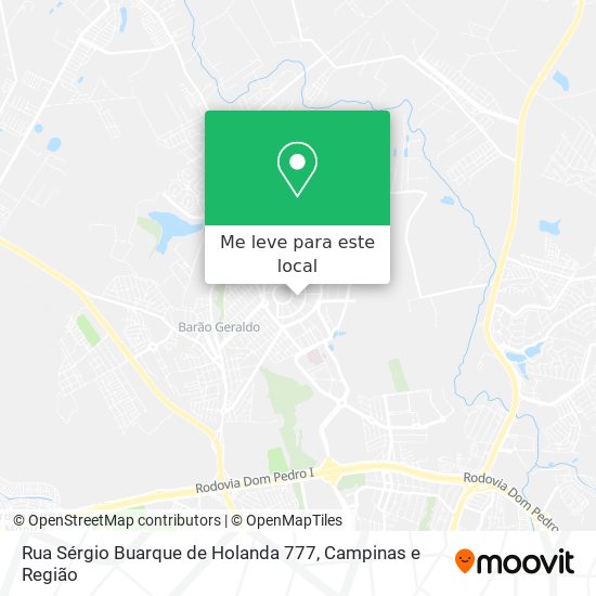 Rua Sérgio Buarque de Holanda 777 mapa
