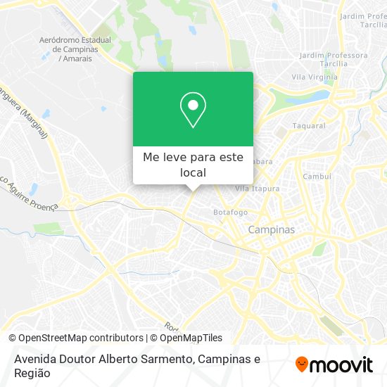 Avenida Doutor Alberto Sarmento mapa