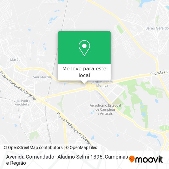 Avenida Comendador Aladino Selmi 1395 mapa