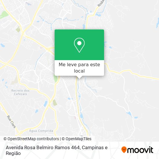 Avenida Rosa Belmiro Ramos 464 mapa