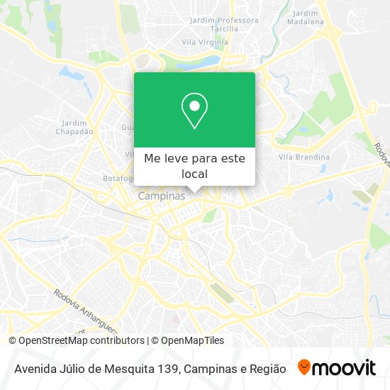 Avenida Júlio de Mesquita 139 mapa