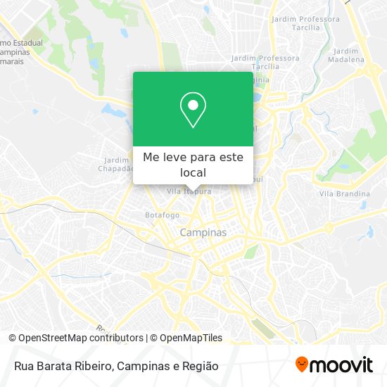 Rua Barata Ribeiro mapa