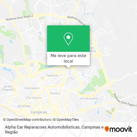 Alpha Car Reparacoes Automobilisticas mapa