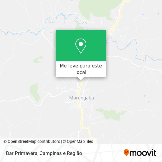 Bar Primavera mapa
