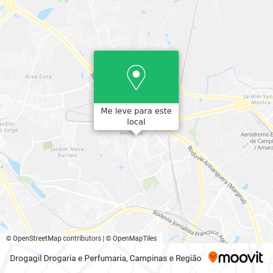 Drogagil Drogaria e Perfumaria mapa